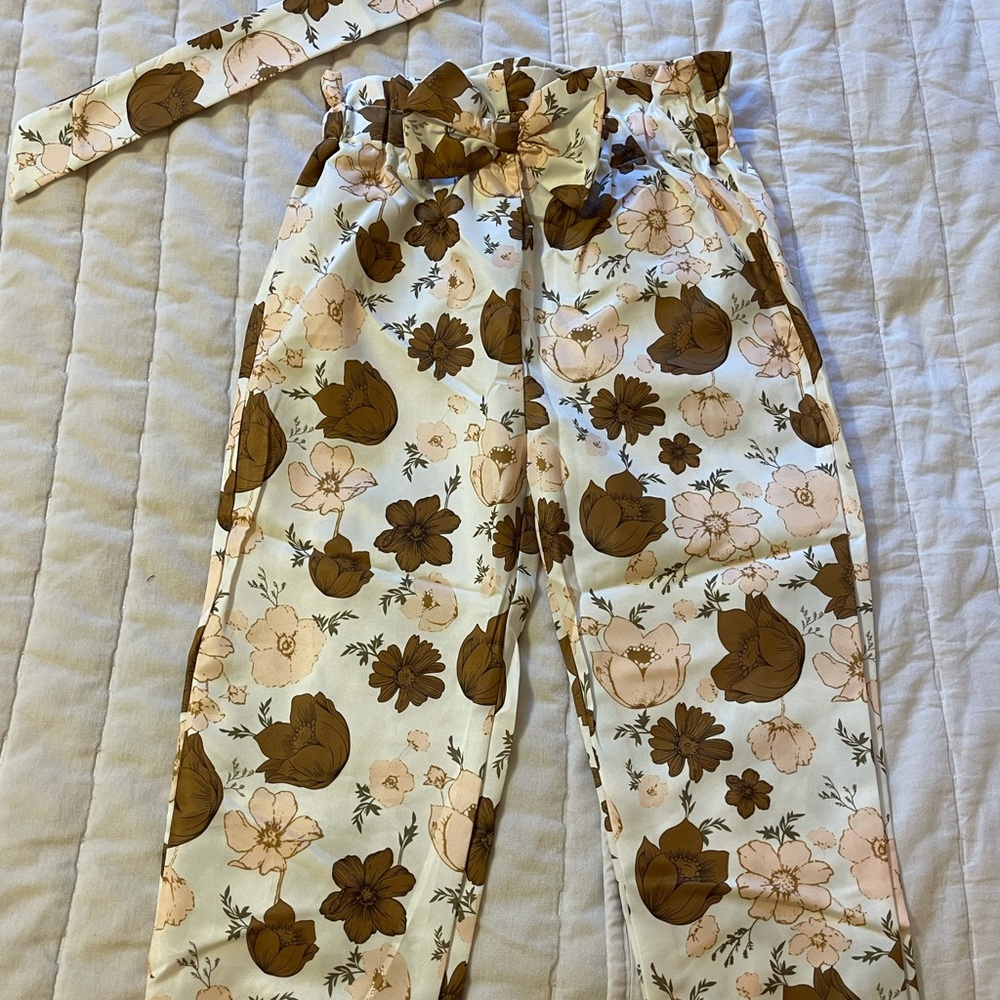 👖 NWT Toddler Pants & Headband Size 4-5T